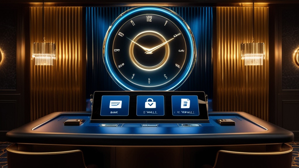 Casino payout screen showing withdrawal timing and processing status